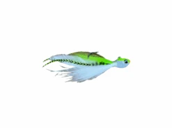 Armstrong Outfitters Custom Hair Jig -Daiwa Store AOTHairJigChartreuseShad