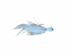 Armstrong Outfitters Custom Hair Jig -Daiwa Store AOTHairJigSilverGlitter