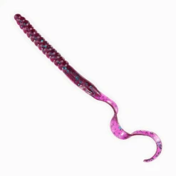 Bitters 7.5" Ribbon Tail Worm -Daiwa Store B 75RTW junebug