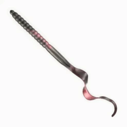 Bitters 7.5" Ribbon Tail Worm -Daiwa Store B 75RTW red shad