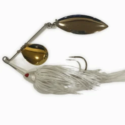 Omega Genesis Ti Spinnerbait -Daiwa Store OG 12 white 45nickel wil 4gold col