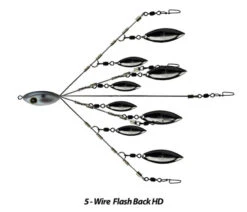 Picasso School-E-Rig Heavy Duty Hybrid Umbrella Rig 5 Picasso School-E-Rig Heavy Duty Hybrid Umbrella Rig -Daiwa Store Picasso HD 5Wire School E Rig