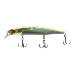 Shimano World Minnow 115SP -Daiwa Store Shimano WORLD MINNOW CHARTREUSE SILVER