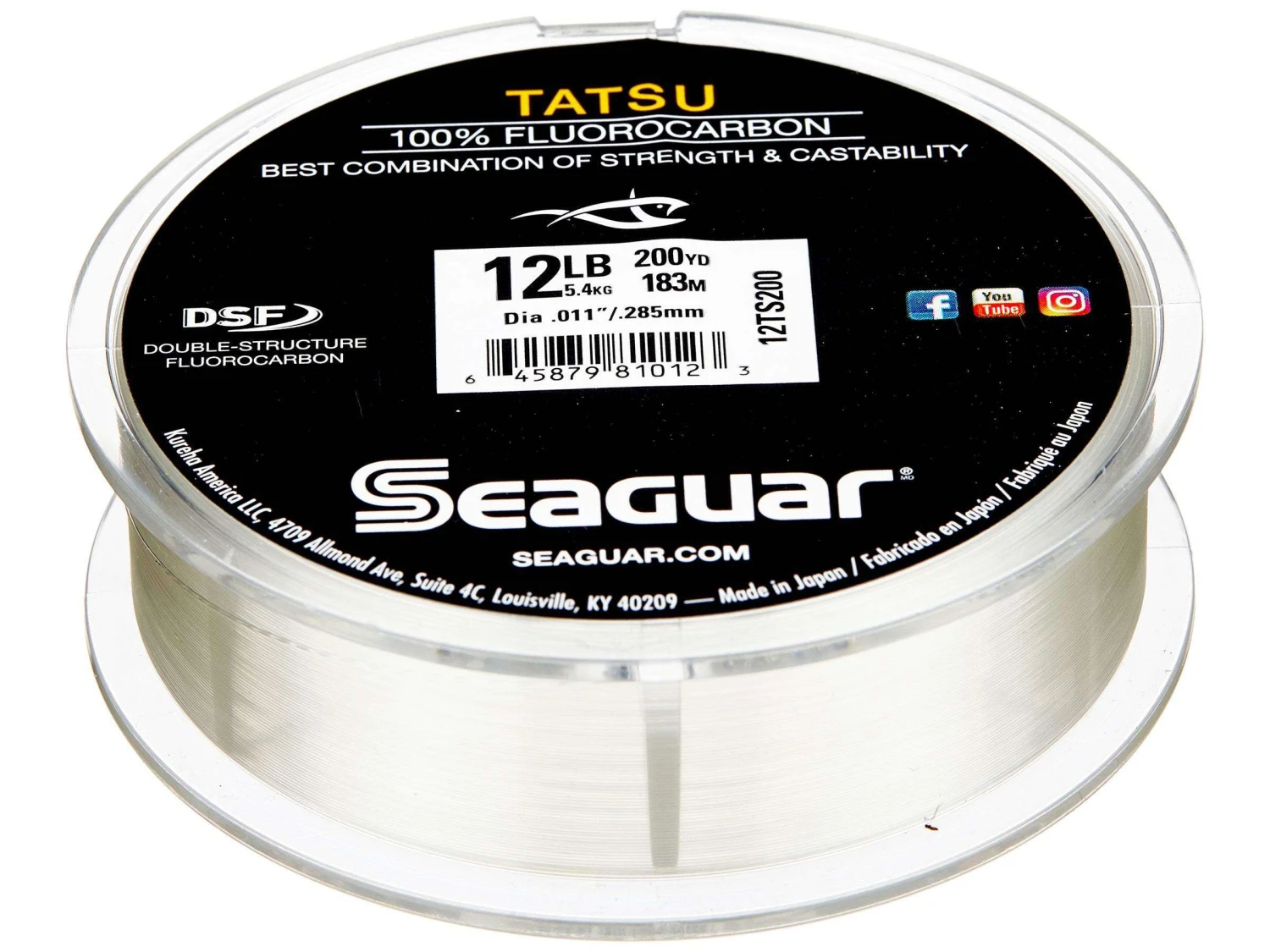 Seaguar Tatsu Fluorocarbon Line 2 Seaguar Tatsu Fluorocarbon Line - Image 2